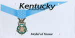 Kentucky Medal of Honor license plate